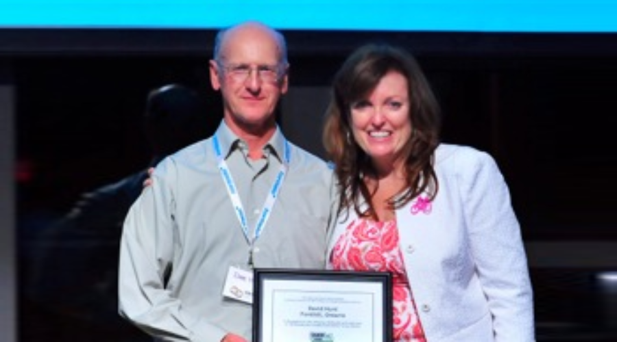 Bike Niagara’s Dave Hunt receives prestigious Award!